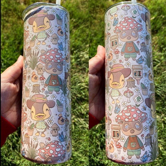 Animal Crossing Cottagecore 20 oz Tumbler - Picture 2 of 2